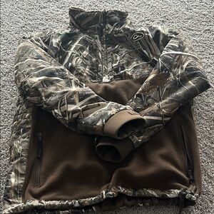 Drake Camouflage and Brown Outdoor Jacket